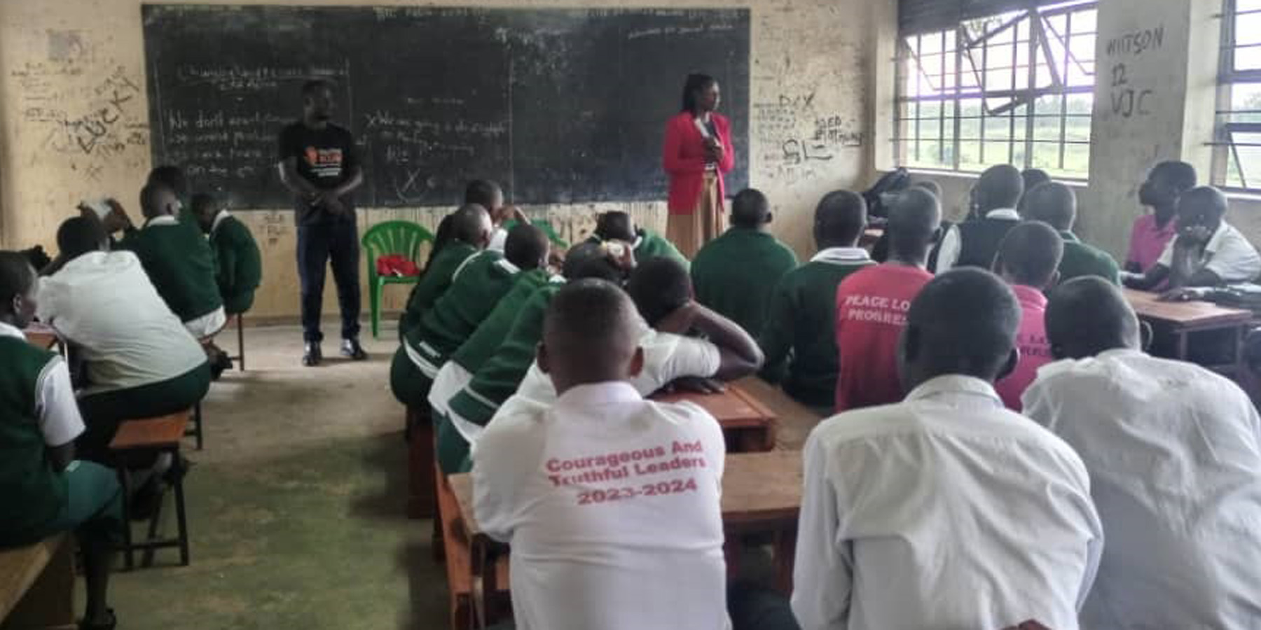 Engagement meeting with Bishop of Kotido