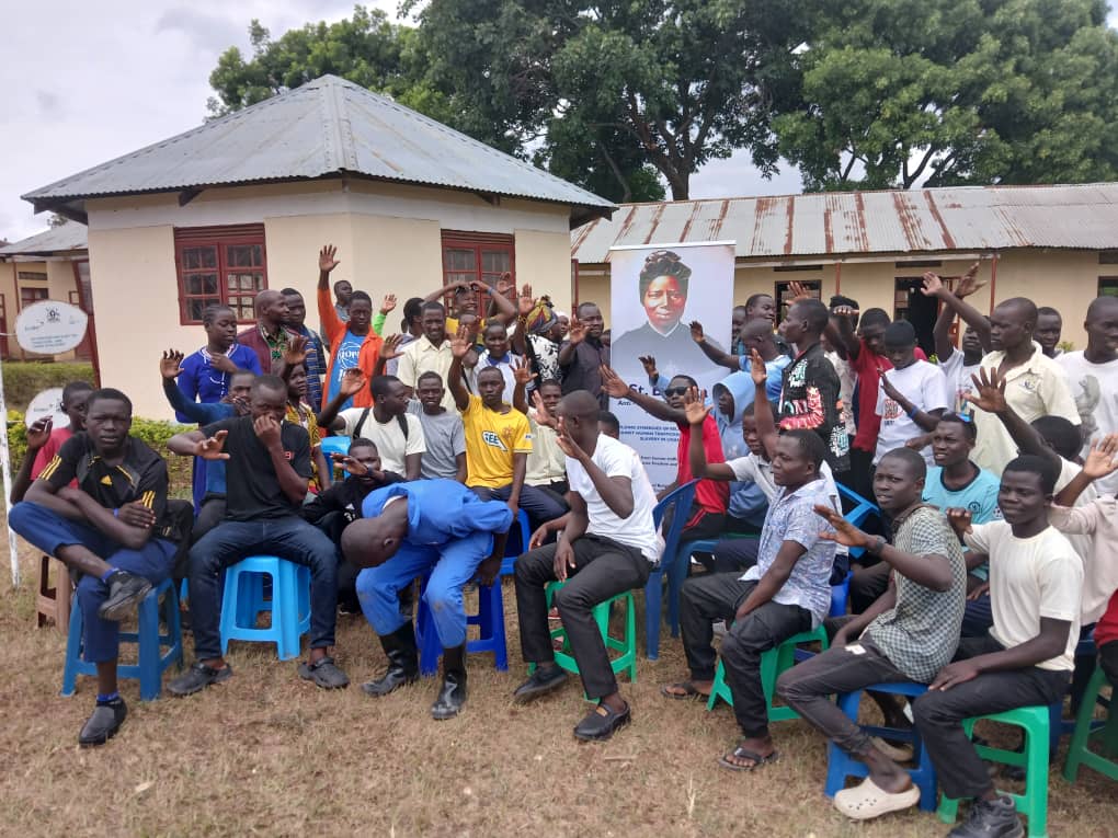 St.Bakhita Team with Bishop of Kotido