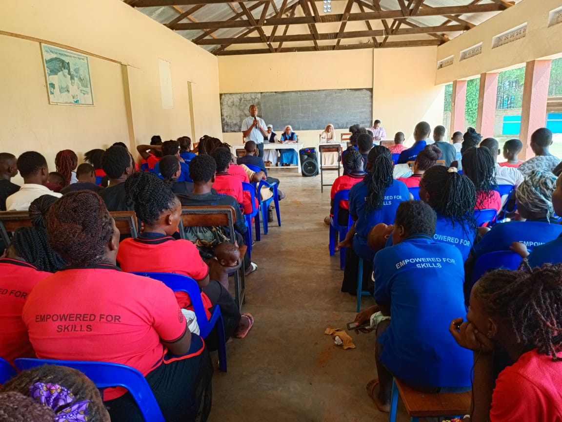 St.Bakhita Team after meeting with Bishop of Nebbi