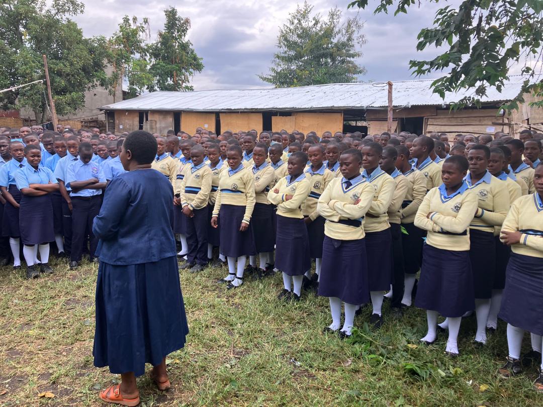 St.Bakhita Team with Bishop of Kotido