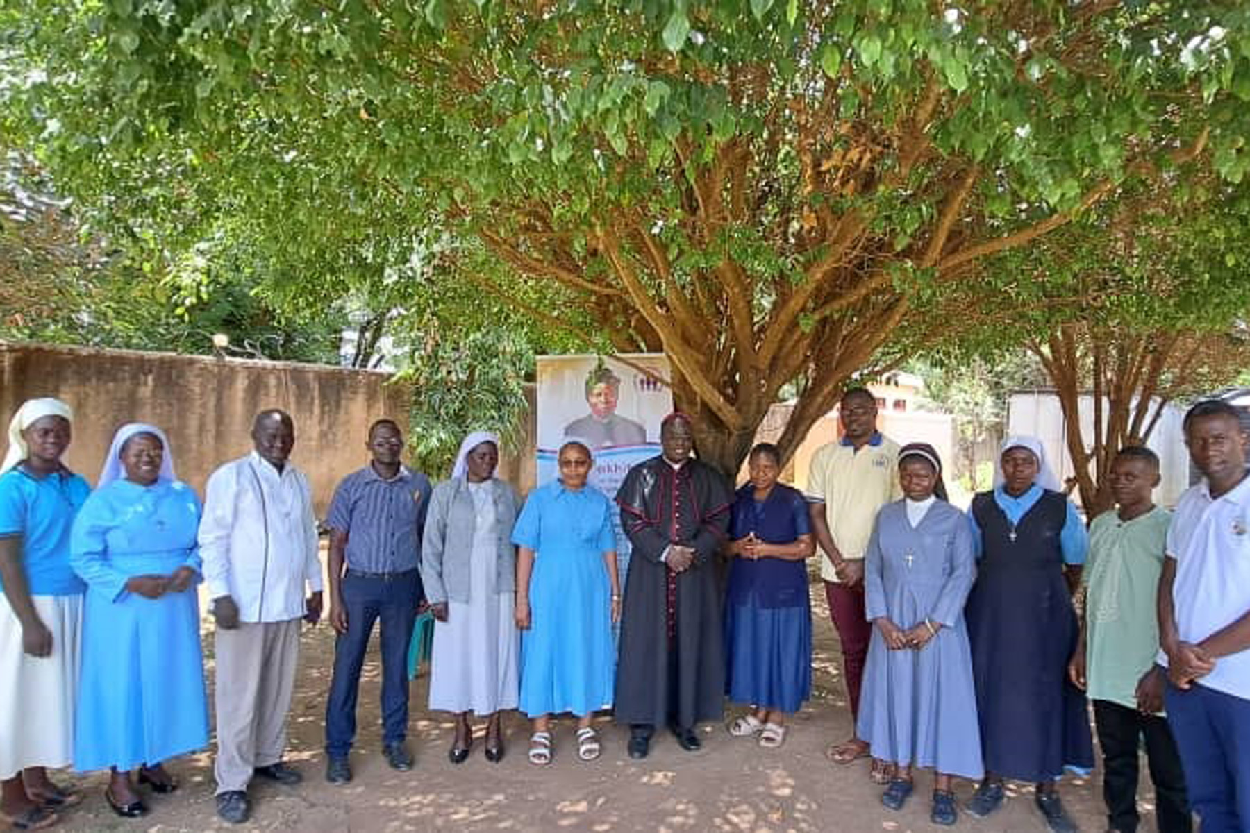 Meeting with the Bishop of Nebbi