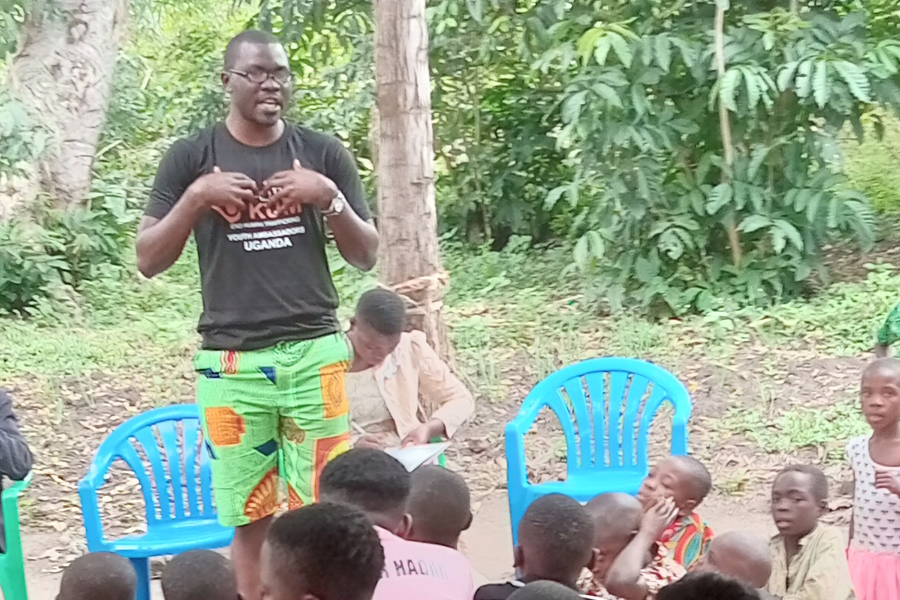 Meeting with the Bishop of Nebbi